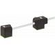 7000-58001-2270060 MURRELEKTRONIK MSUD tapón válvula doble forma A 18 mm con cable PUR 4X0.75 gris, 0.6m