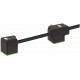 7000-58001-6170750 MURRELEKTRONIK MSUD tapón válvula doble forma A 18 mm con cable PVC 4X0.75 negro 7.5m