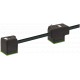 7000-58021-6370500 MURRELEKTRONIK MSUD connettore elettrovalvola doppio forma A 18 mm con cavo PUR 4X0.75 ne..