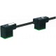 7000-58161-6371000 MURRELEKTRONIK MSUD tapón válvula doble forma BI 11 mm con cable PUR 4x0.75 negro UL/CSA ..