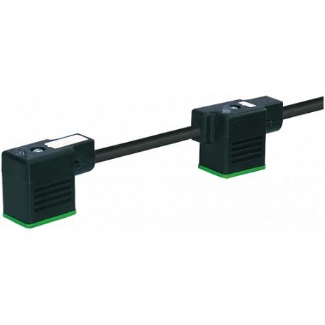 7000-58241-6271000 MURRELEKTRONIK MSUD tapón válvula doble forma B 10 mm con cable PUR 4X0.75 negro 10m