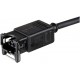 7000-70061-7520100 MURRELEKTRONIK Connecteur EV Junior Timer 0° LED+VDR sortie fils PVC 2x0,75 noir 1m