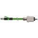 7000-74305-7961250 MURRELEKTRONIK RJ45 Push Pull 0°/ RJ45 0° Profinet PUR 2x2xAWG22 geschirmt grün UL,CSA+Sc..