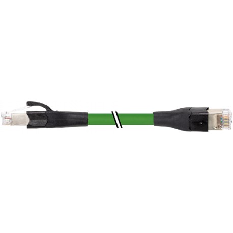 7000-74311-7900300 MURRELEKTRONIK RJ45 mâle 0º/RJ45 mâle 0º Professio.-Line Gigabit PUR 4x2xAWG26 blindé ver..