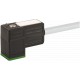 7000-80031-2362000 MURRELEKTRONIK MSUD valve plug form C 8mm (small) with cable PUR 3X0.75 gray, UL/CSA, dra..