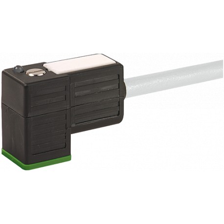 7000-94001-2160500 MURRELEKTRONIK MSUD tapón válvula forma CI 9.4 mm con cable PVC 3X0.75 gris, 5m
