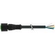 7005-12241-6350500 MURRELEKTRONIK M12 Lite hembra 0° con cable PUR 5X0.34 negro UL/CSA, cadena portacables 5m