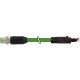 7700-44711-S7V0700 MURRELEKTRONIK M12 macho 0° / RJ45 macho 0° Ethernet TPE 2x2xAWG22 blindado verde UL/CSA ..