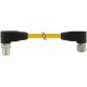 7700-48021-U0H0060 MURRELEKTRONIK M12 macho 90° / M12 hembra 90° TPE 8x22AWG amarillo UL/CSA, ITC/PLTC 0,6m