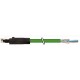 7700-74101-S7V0500 MURRELEKTRONIK RJ45 maschio 0º fine cavo libero, Ethernet TPE 2x2xAWG22 schermato verde U..