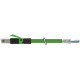 7000-74101-8002000 MURRELEKTRONIK RJ45 macho 0º extremo libre, Ethernet PVC 2x2xAWG22 apantallado verde UL/C..