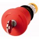 C22-PVS45P-MS10-K11 136590 EATON ELECTRIC Arrêt d’urgence, forme de palmier, 45 mm, Key-release, MS10, 1 NC,..