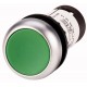 C22-D-G-K11 132429 EATON ELECTRIC Pushbutton, Flat, momentary, 1 NC, 1 N/O, Screw connection, green, Blank, ..
