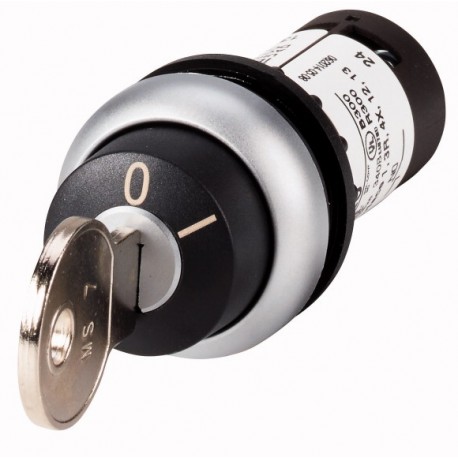 C22-WRS-MS7-K01 136829 EATON ELECTRIC Pulsante a chiave, RMQ Compact, permanente, 1 contatto NC, collegament..