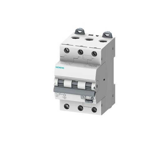 5SU1336-7FP06 SIEMENS interruptor dif./aut., 6 kA, 3P tipo A, 30 mA, curva C, In: 6 A Un: 400 V