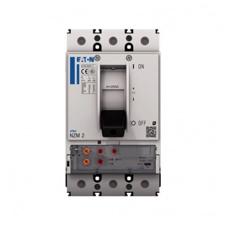 NZMN2-VX160-BT 191626 EATON ELECTRIC Выключатель НЗМ2 PXR20, 160A, 3p, коробоный терминал