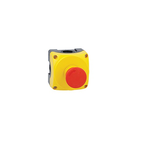 LPZP1B5601 LOVATO Clavier jaune avec bouton champignon LPCB6644