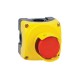 LPZP1B5611 LOVATO Yellow keypad with keyed mushroom button LPCB6744 with prot. Lock
