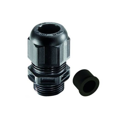 ESKV-RDE 25/B 10064995 WISKA PA-Verschraubungen, schwarz RAL 9005 IP68, Bereich 7 bis 17mm, M25-Gewinde