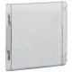 401873 LEGRAND TRANSPARENT DOOR 3X18 MOD.