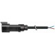 7072-72381-5640015 MURRELEKTRONIK valve plug MDC04-3p with cable PUR 3x0.75 bk UL/CSA+drag chain 0,15m