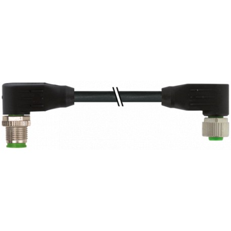 7000-40551-8380400 MURRELEKTRONIK M12 мужской 90° / M12 женский 90° CANopen/DeviceNet PUR AWG24+22 экраниров..