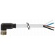 7000-08101-2310600 MURRELEKTRONIK M8 fêmea 90° A-bacalhau. com cablePUR 4x0.25 gy UL/CSA+drag ch. 6m