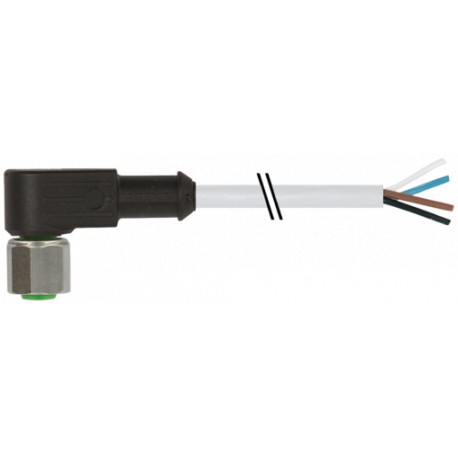 7002-12341-2144000 MURRELEKTRONIK M12 female 90° A-cod. with cable V2APVC 4x0.34 gy UL/CSA 40m