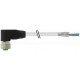 7000-17141-2041000 MURRELEKTRONIK M12 female 90° A-cod. with cable shieldedPVC 8x0.25 shielded gy UL/CSA 10m