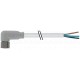 7014-08081-2100030 MURRELEKTRONIK M8 female 90° with cableF&B PVC 3x0.25 gy UL/CSA 0,3m