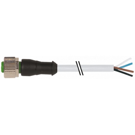 7000-12221-2347000 MURRELEKTRONIK M12 Weibchen 0° A-cod. mit KabelPUR 4x0,34 gy UL/CSA+Schleppk. 70m