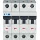 FAZT-D15/4 240992 EATON ELECTRIC Миниатюрный автоматический выключатель (MCB), 15 А, 4p, характеристика: D