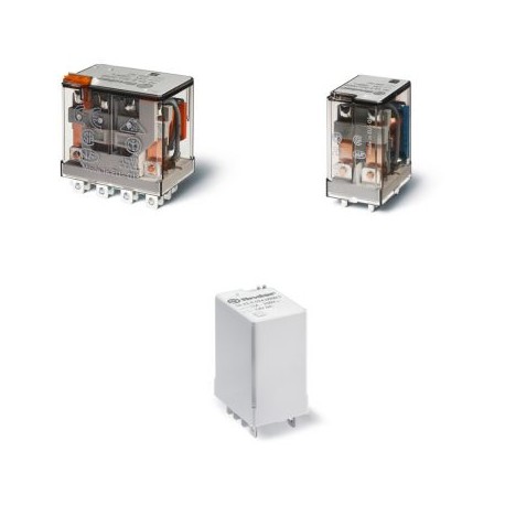 563482300000T FINDER Socket plug-in power relay SERIE 56, 4 switched contacts, 12A, AgNi, 230V AC, Railway