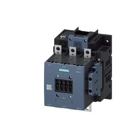 3RT1055-6XF46-0LA2 SIEMENS силовой контактор, AC-3e/AC-3 150 А, 75 кВт / 400 В Uc: 110 В постоянного тока x ..