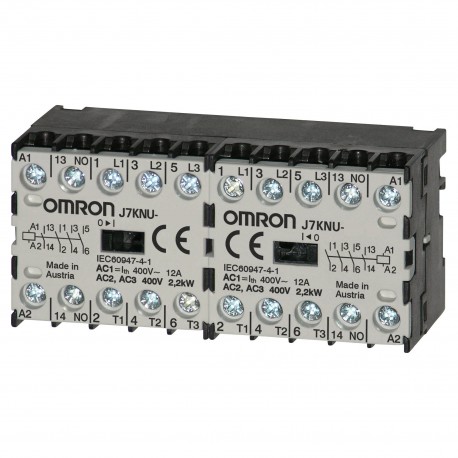 J7KNU-AR-22 48D J7KN9823D 675308 OMRON Relè microcontattore, 4 poli (2NA e 2NC), 3A AC15 (fino a 230 V), 48 ..