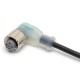 XS2F-M12PVC3A5MPLED XS2F0740F 378101 OMRON M12 PVC with cable Benched 3 wires 5m uL LED PNP