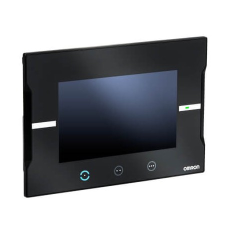 NA5-7W001B-V1 NA579010A 693979 OMRON Touch screen HMI, 7-inch widescreen, TFT LCD, 24-bit color, 800 x 480 r..
