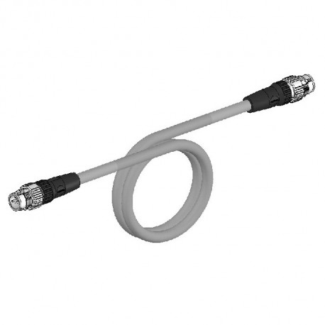 XS5W-T421-JM2-SS XS5W0408D 671209 OMRON Cable Ethernet Cat. 5. Apantallamiento reforzado. Conector M12 Recto..