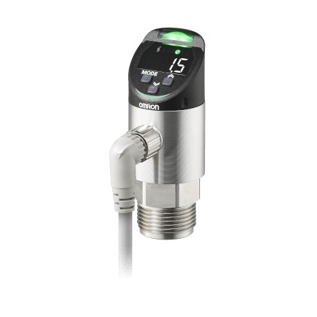 E8PC-010T-E E8PC0013C 684394 OMRON Drucksensor, für Flüssigkeit und Gas, -0,1 bis 1 MPa, PNP, IO-Link COM3, ..