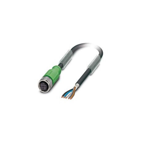 SAC-5P-10,0-PVC/M12FS SH VA 1495841 PHOENIX CONTACT Sensor/actuator cable, 5-pole, PVC, black RAL 9005, shie..