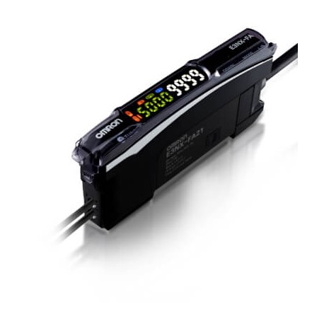 E3NX-FAH0 E3NX7043C 681544 OMRON Amplificador de fibra, LED infravermelho, display digital duplo, ajuste int..