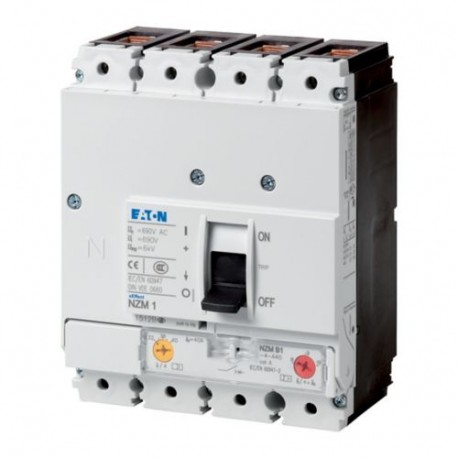 NZMS1-4-A160 109957 EATON ELECTRIC Инт. автоматическая НЗМ, 4П, ИП: 160А