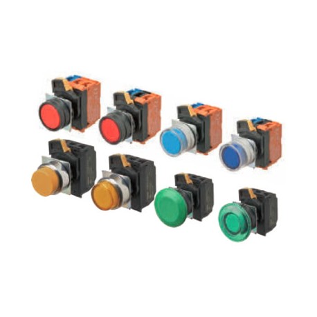 A22NE-M-PD12-N A22E0230R 687827 OMRON Emergency stop button, Push-In, without illumination, 40 mm diameter, ..