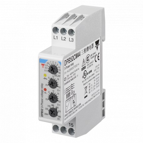 DPB52CM44 CARLO GAVAZZI Control of sequence and phase loss..