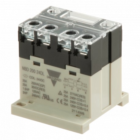 NBA100120DE CARLO GAVAZZI Elektromechanisches Relais