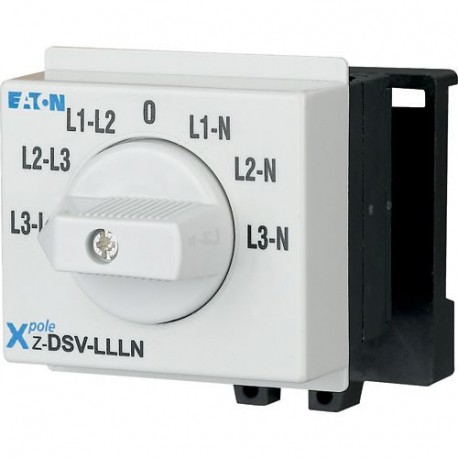 Z-DSV-LLLN 248880 EATON ELECTRIC Interruptor rotativo, L+N voltmeteDer., L1 N3...