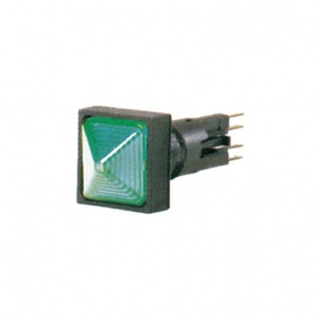 Q25LH-GN/WB 090312 EATON ELECTRIC Indicator light, raised, green, +filament lamp, 24 V
