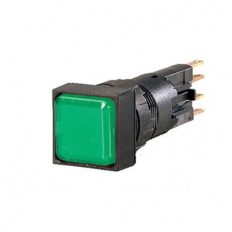 Q18LF-GN/WB 087947 EATON ELECTRIC Световой индикатор , плоский , цвет зеленый, Лампа накаливания, 24 В