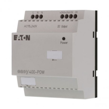 EASY400-POW 212319 0004520907 EATON ELECTRIC Switched-mode power supply unit, 100-240VAC/24VDC, 1.25A, 1-pha..