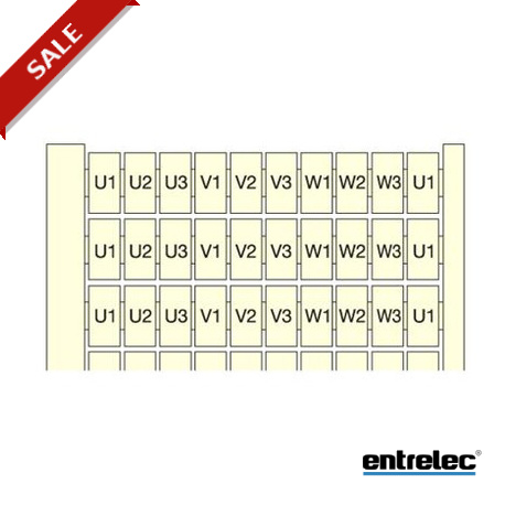RC65 31-40H 1SNA232005R2100 ENTRELEC RC65 Terminal Block Markers pre-printed 31- 40 (x10) Horizontal